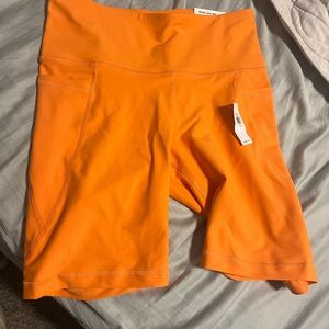 Old Navy Orange Women's Bike Shorts